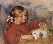 Pierre Renoir Coco Playing oil painting